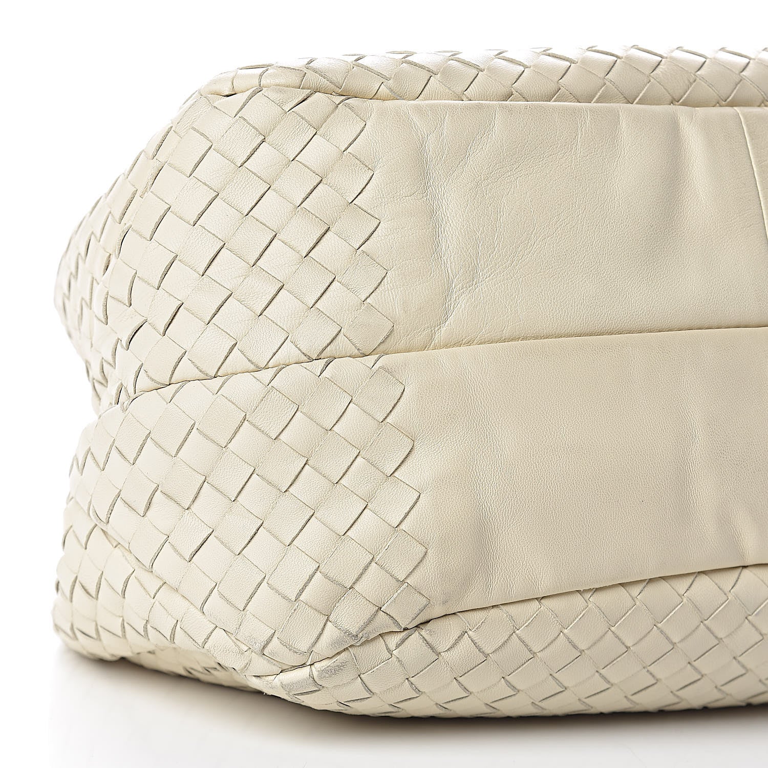 Bottega Veneta Intrecciato Nappa Medium Campana Hobo Bianca 10 of 13