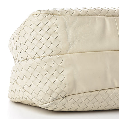 Bottega Veneta Intrecciato Nappa Medium Campana Hobo Bianca 10 of 13
