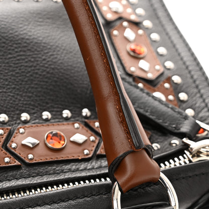 Givenchy Calfskin Studded Medium Studded Pandora Black Brown 11 of 11