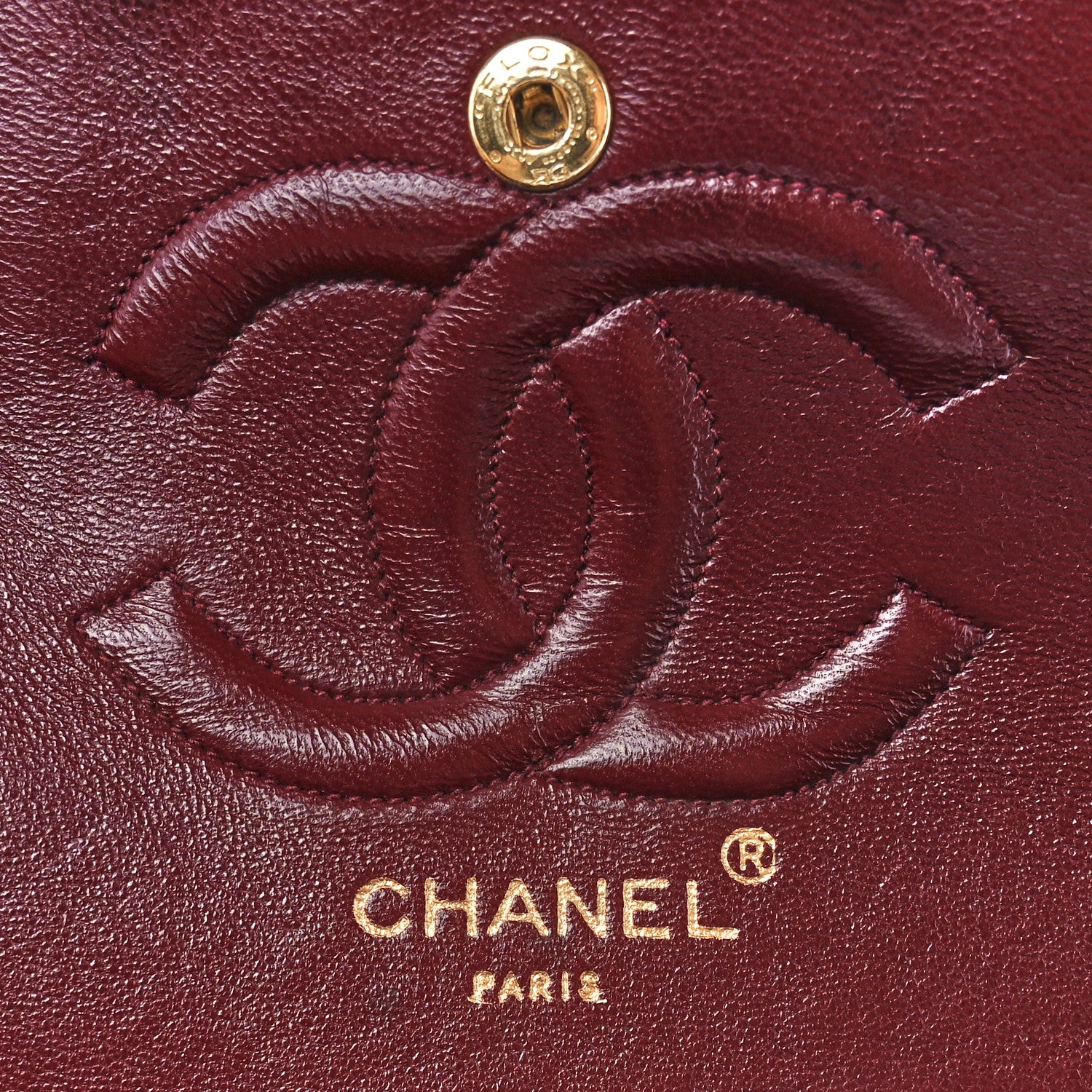 Chanel Lambskin Quilted Medium Double Flap Black 5 of 11