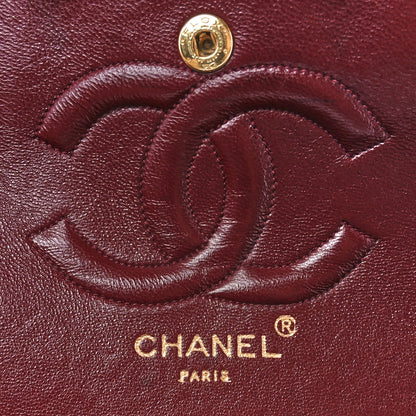 Chanel Lambskin Quilted Medium Double Flap Black 5 of 11