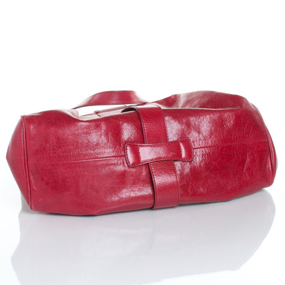 Jimmy Choo Leather Riki Red 5 of 7