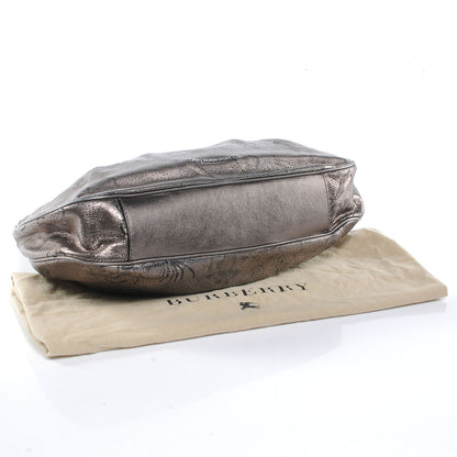 Burberry Lace Leather Avondale Hobo Metallic 4 of 8