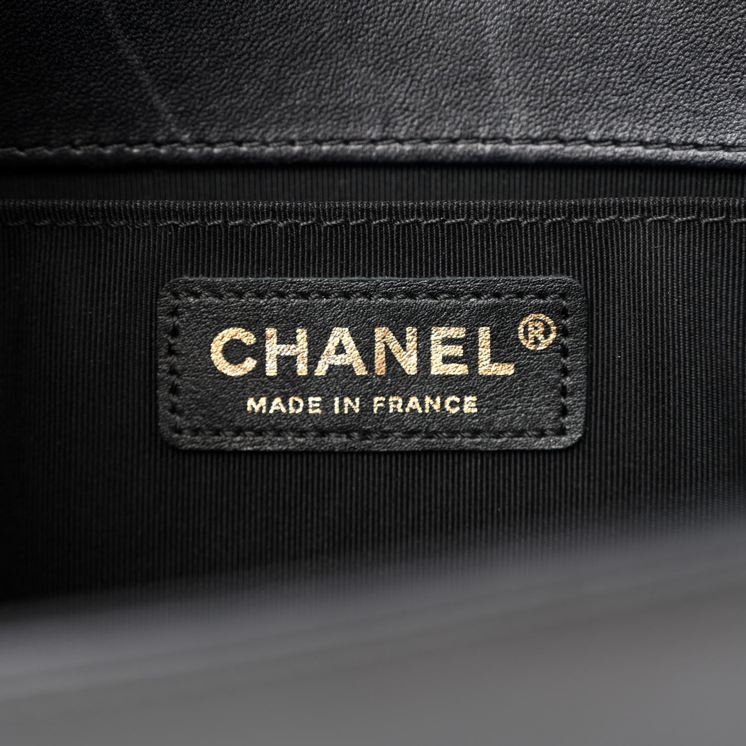 Chanel Lambskin Quilted Medium Boy Flap Black 6 of 11