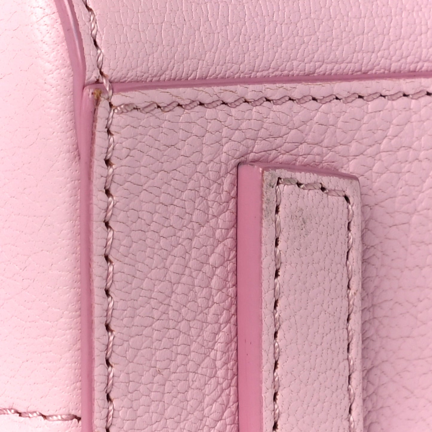 Sugar Goatskin Mini Antigona Bright Pink