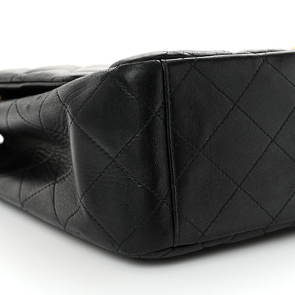 Chanel Lambskin Quilted Maxi Single Flap Black 9 of 12