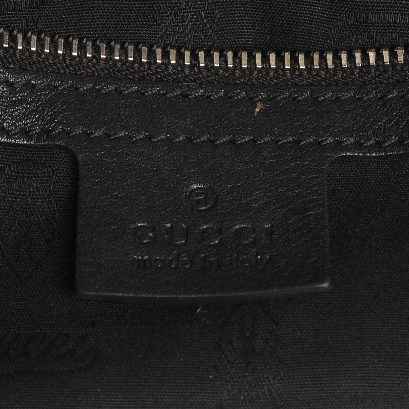Guccissima Medium Icon Bit Hobo Black