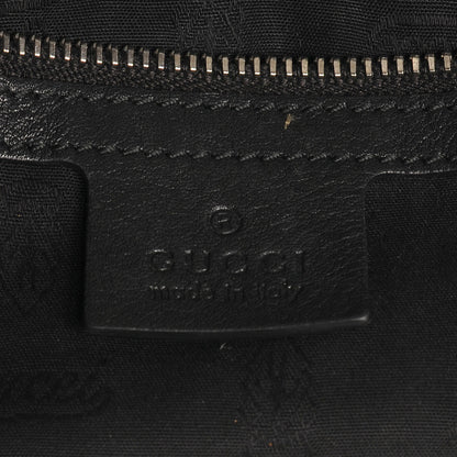 Gucci Guccissima Medium Icon Bit Hobo Black 6 of 9