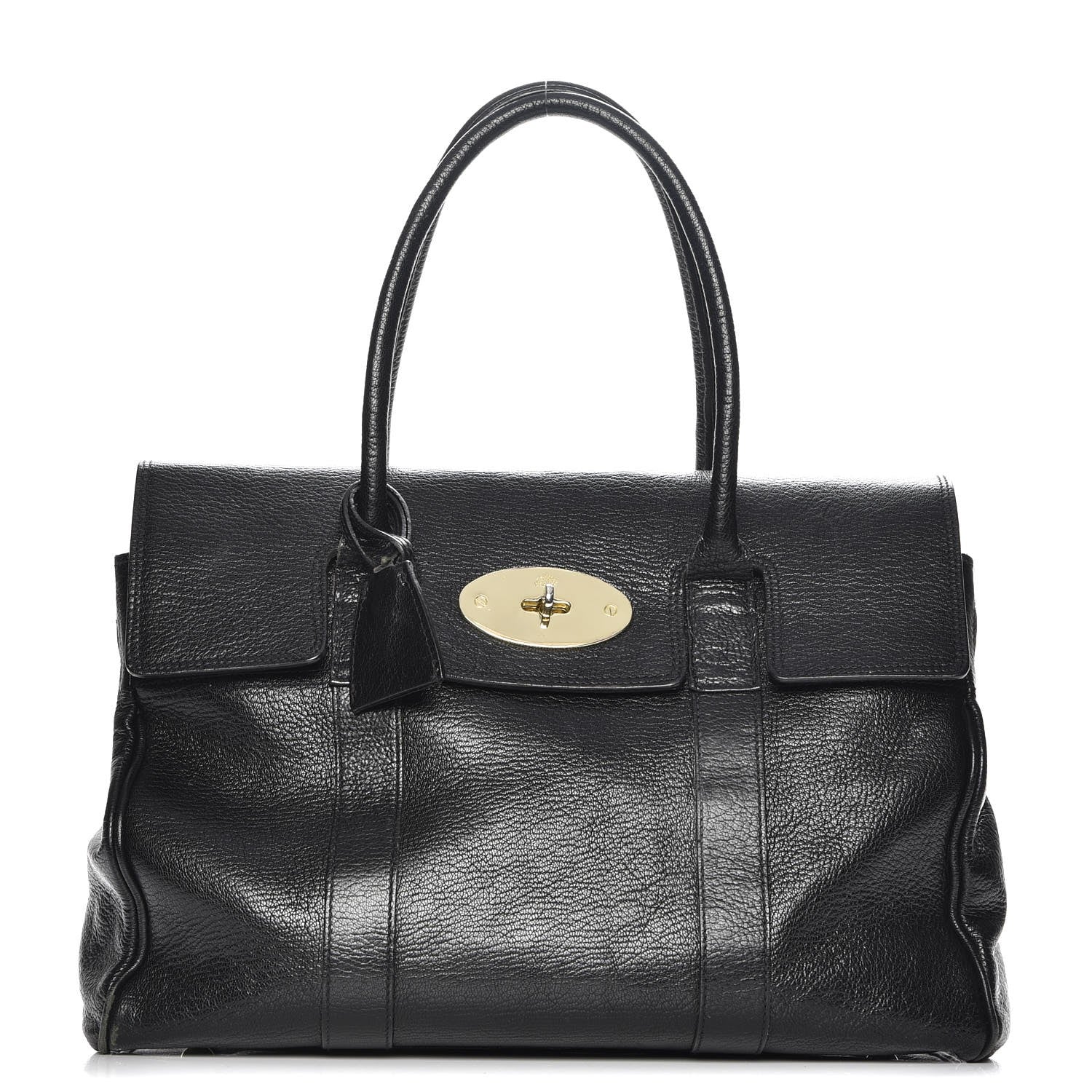 Mulberry Glossy Goat Bayswater Black 1 of 19