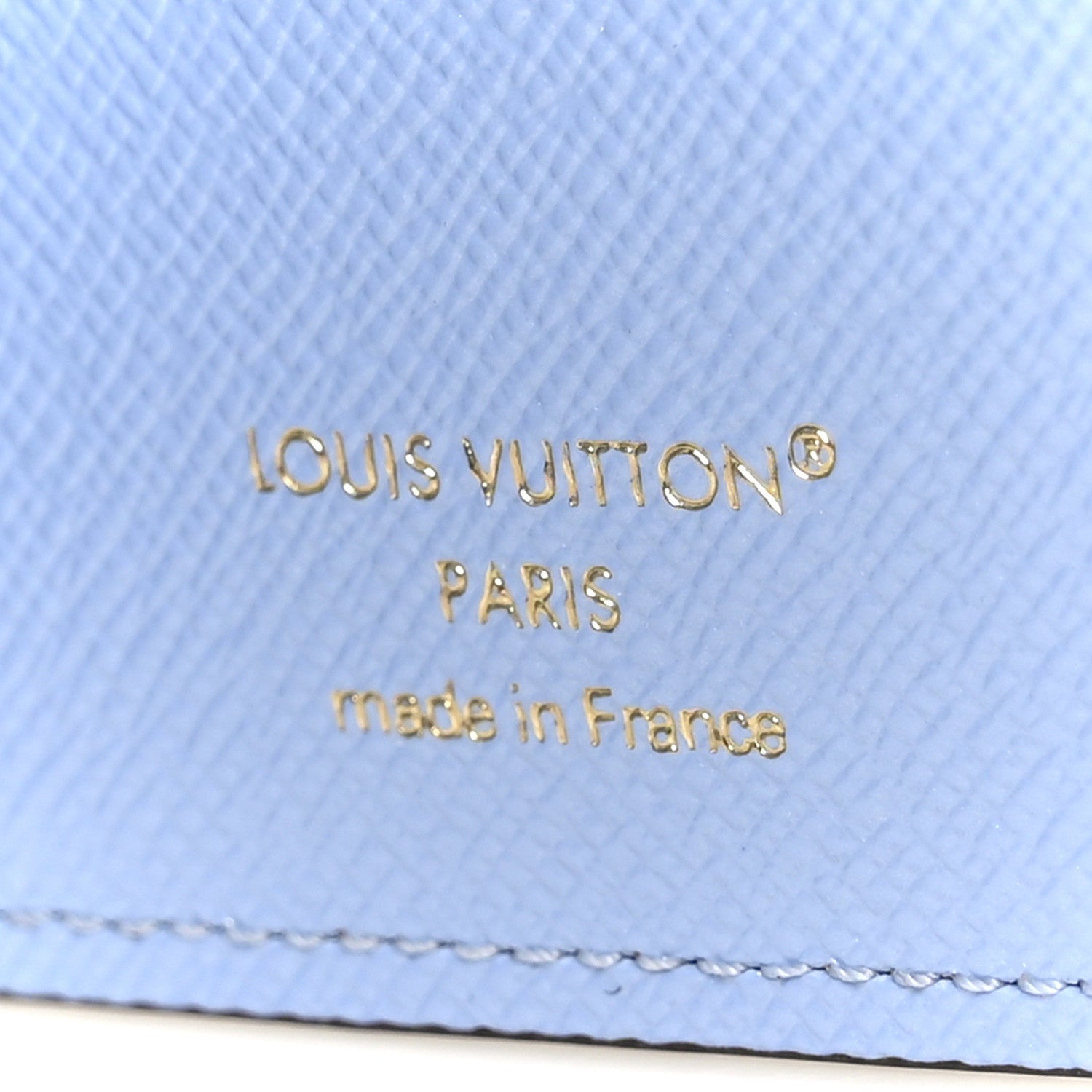 Louis Vuitton Monogram 2026 Christmas Animation Passport Cover Blue Frost 7 of 9