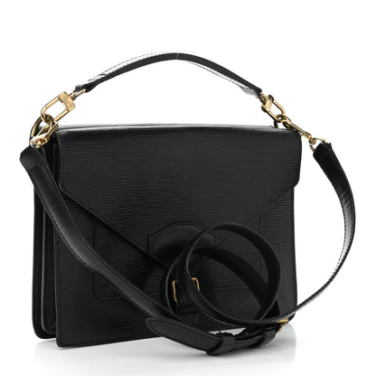 Louis Vuitton Epi Sac Biface Black 2 of 8