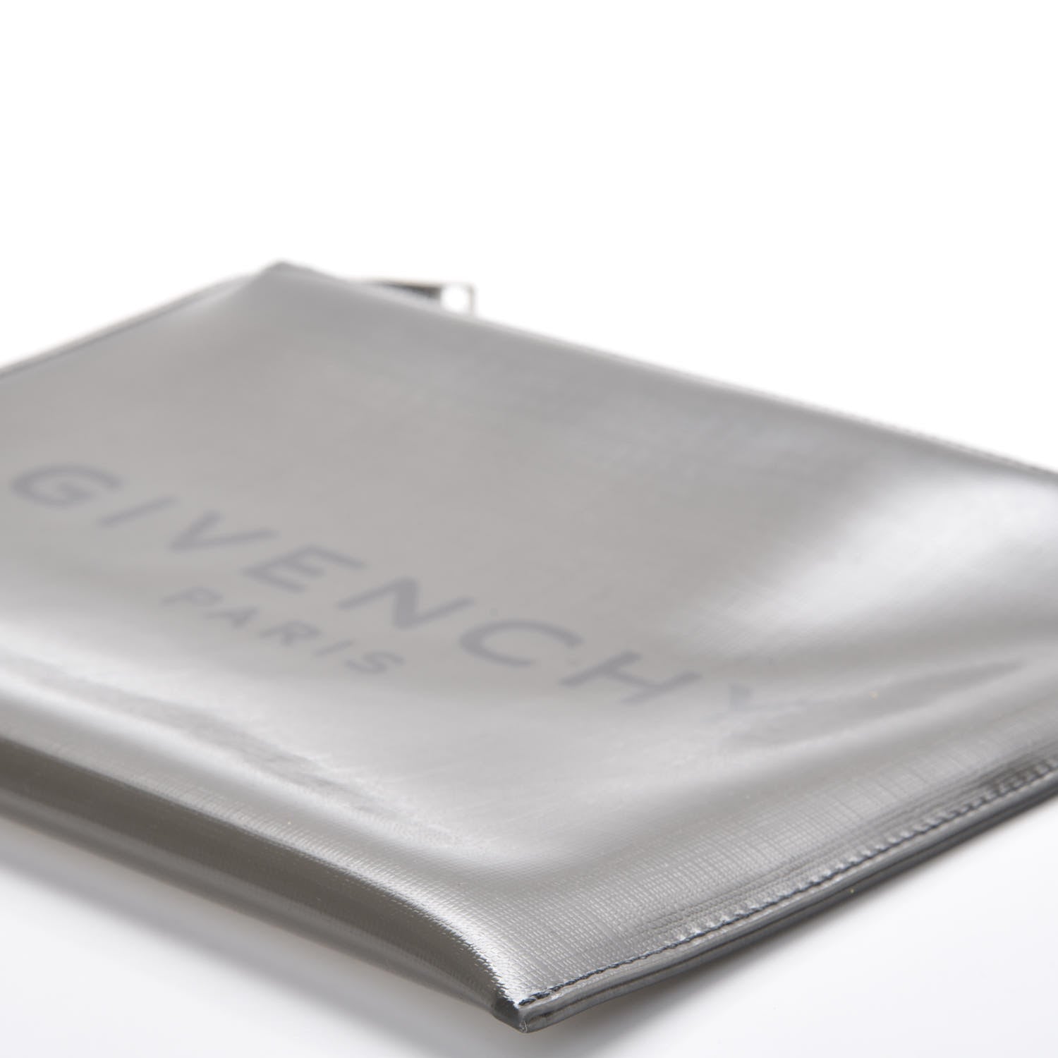 Givenchy PVC Large Flat Logo Pouch Transparent 7 of 9