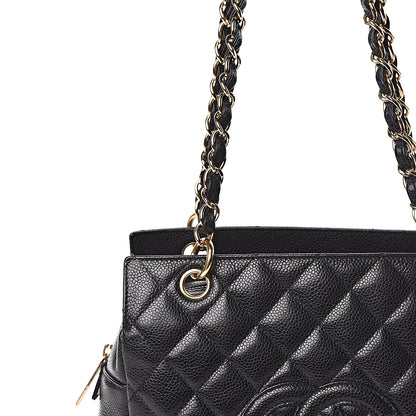Chanel Caviar Quilted Petit Timeless Tote PTT Black 15 of 15