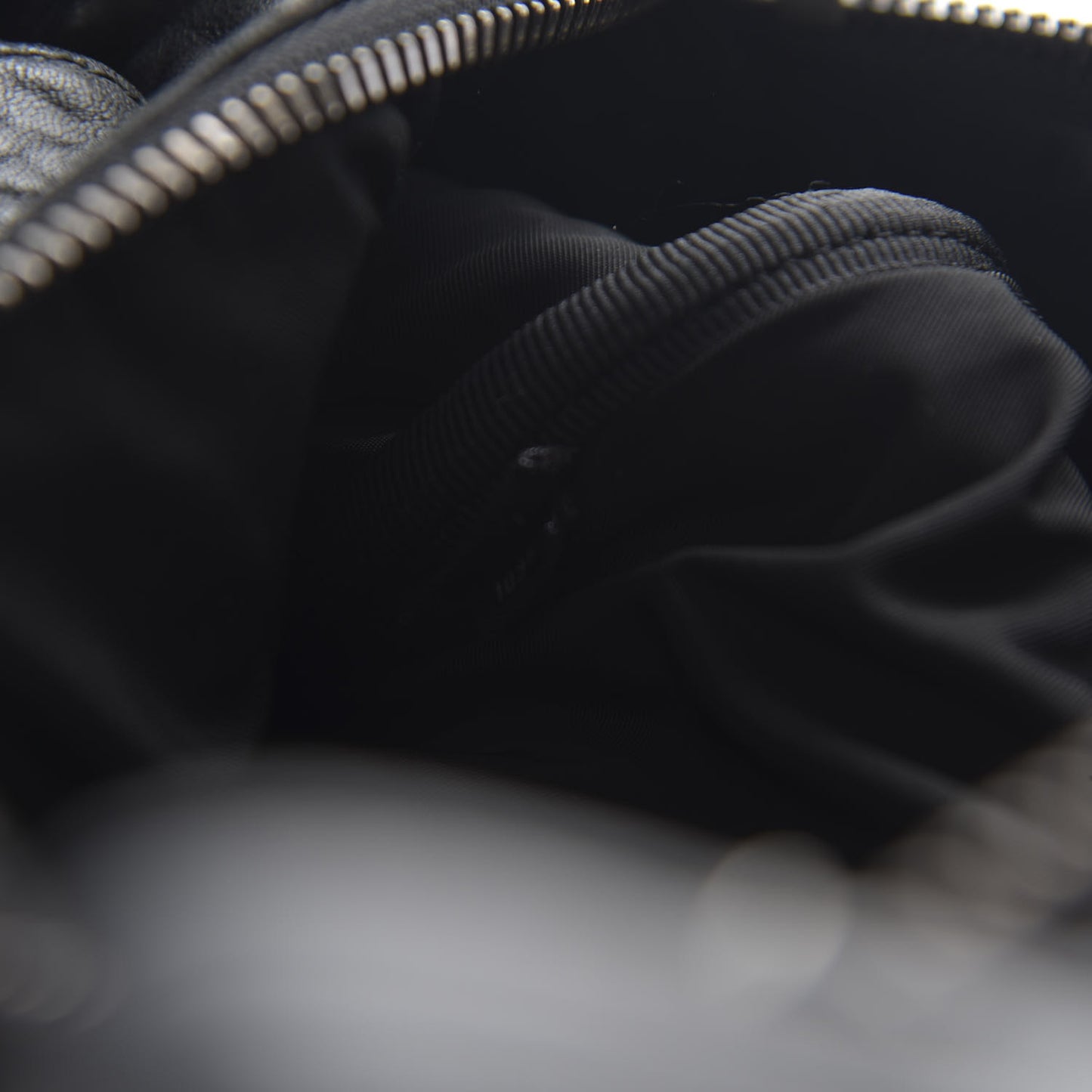 Pebbled Lambskin Rocco Black Nickel Hardware