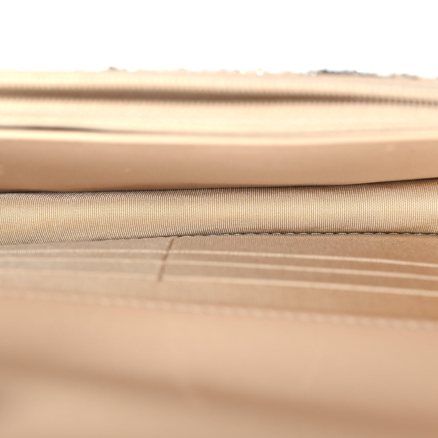 Wool Tweed Lambskin Quilted Chanel 19 Wallet On Chain WOC  Beige Black