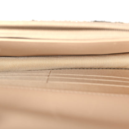 Chanel Wool Tweed Lambskin Quilted Chanel 19 Wallet On Chain WOC  Beige Black 5 of 11