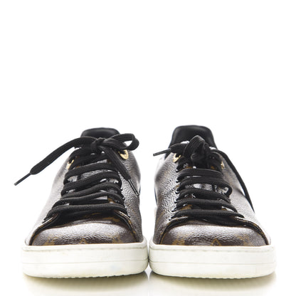 Louis Vuitton Patent Monogram Frontrow Sneakers 37.5 2 of 9