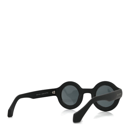 Louis Vuitton Rubber Super Vision Round Sunglasses Z2386U Black 4 of 7