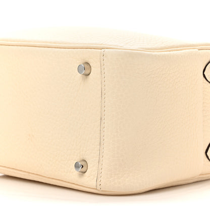 Hermes Taurillon Clemence Mini Lindy 20 Nata 9 of 11