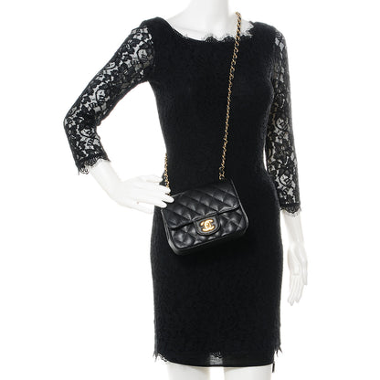 Chanel Caviar Quilted Mini Square Flap Bag Black 2 of 20