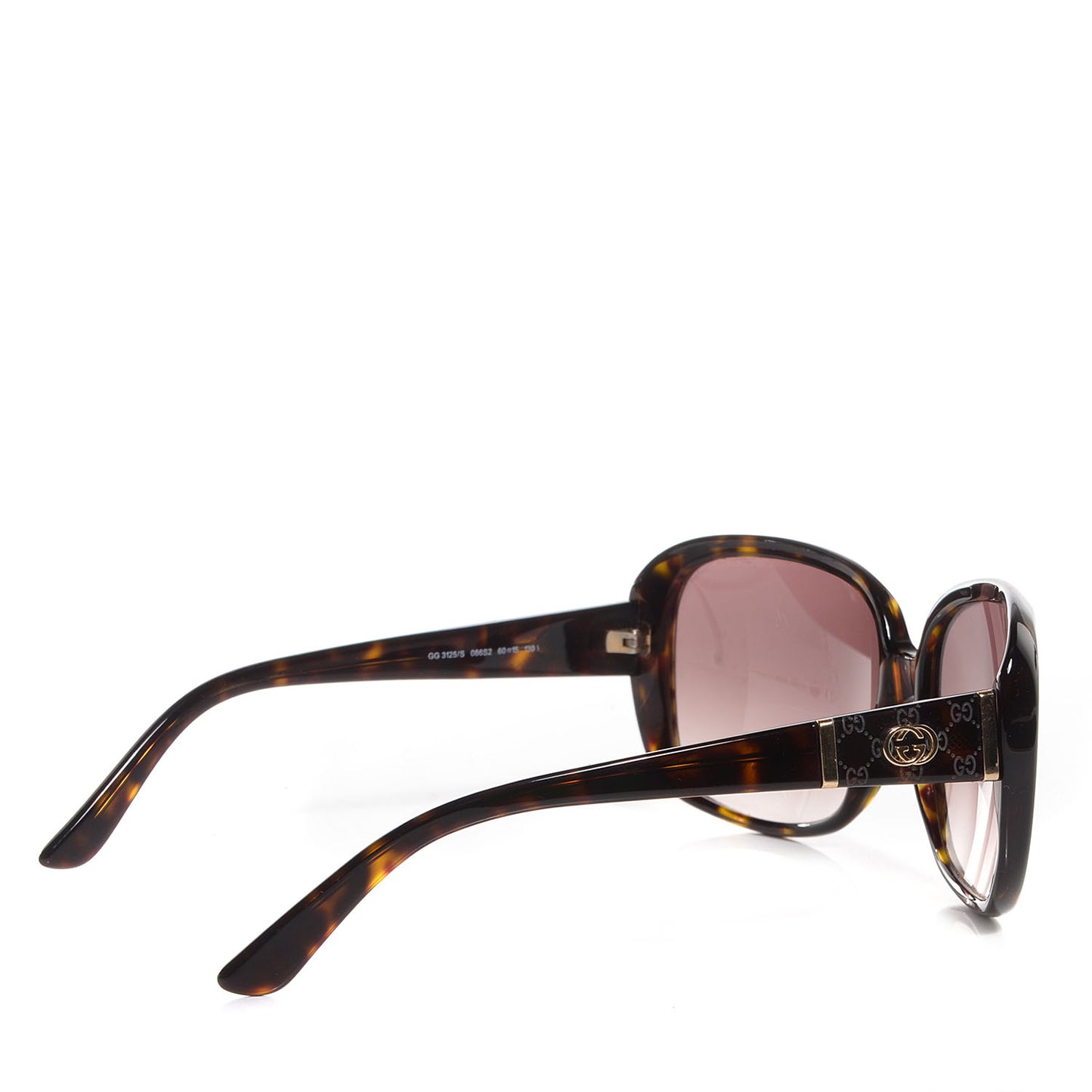 Tortoise Shell GG Sunglasses Brown 3125 S