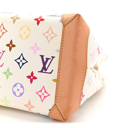 Louis Vuitton Monogram Multicolor Audra White 9 of 10