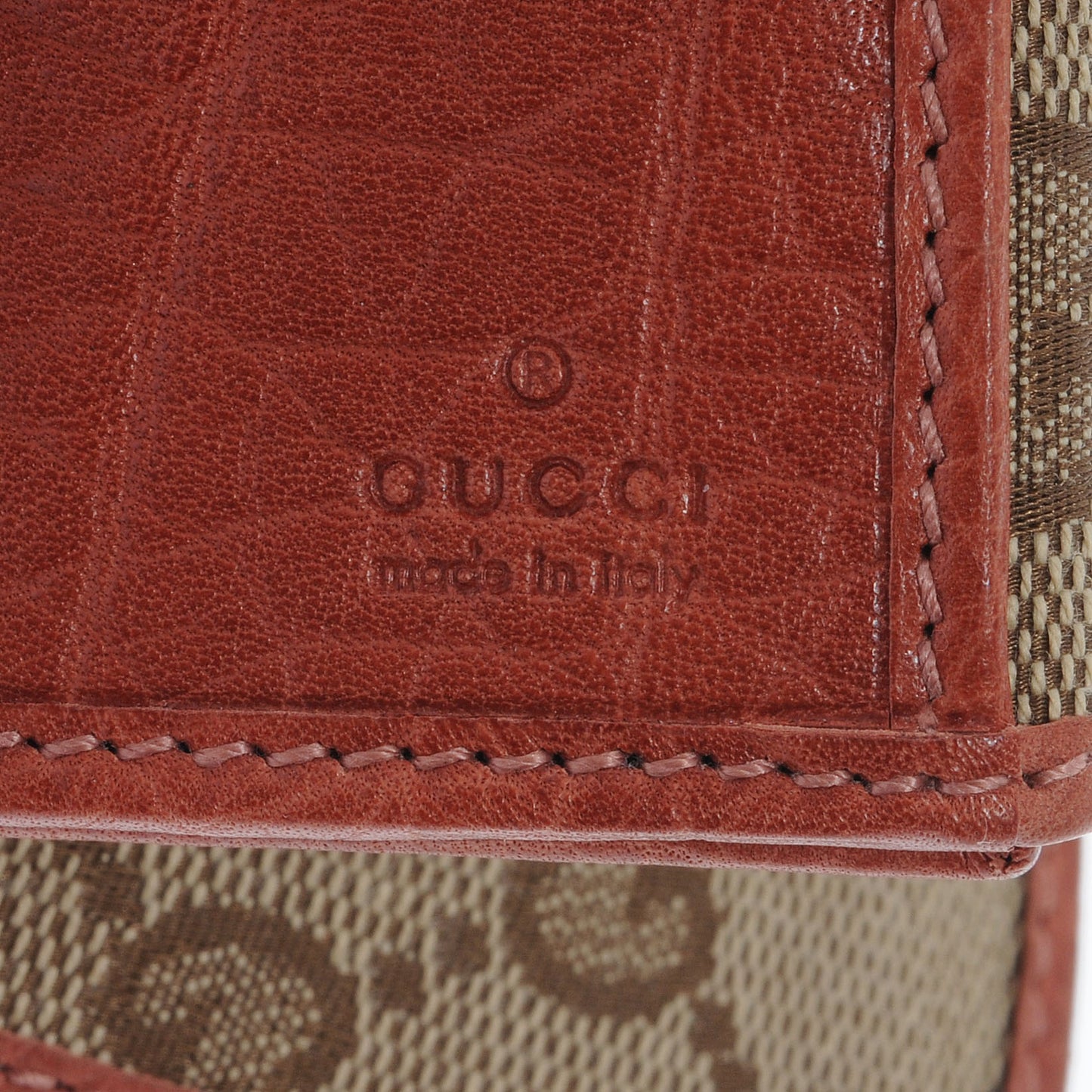 Monogram Continental Wallet Coral