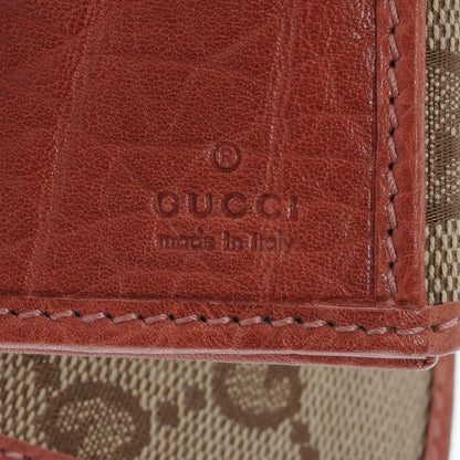 Gucci Monogram Continental Wallet Coral 6 of 7