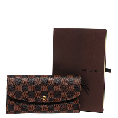 Louis Vuitton Damier Ebene Emilie Wallet 8 of 8