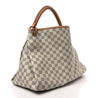 Louis Vuitton Damier Azur Artsy MM 3 of 8