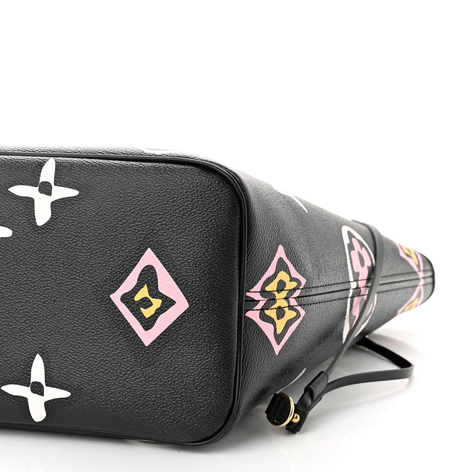 Louis Vuitton Monogram Giant Wild At Heart Neverfull MM Black 10 of 10