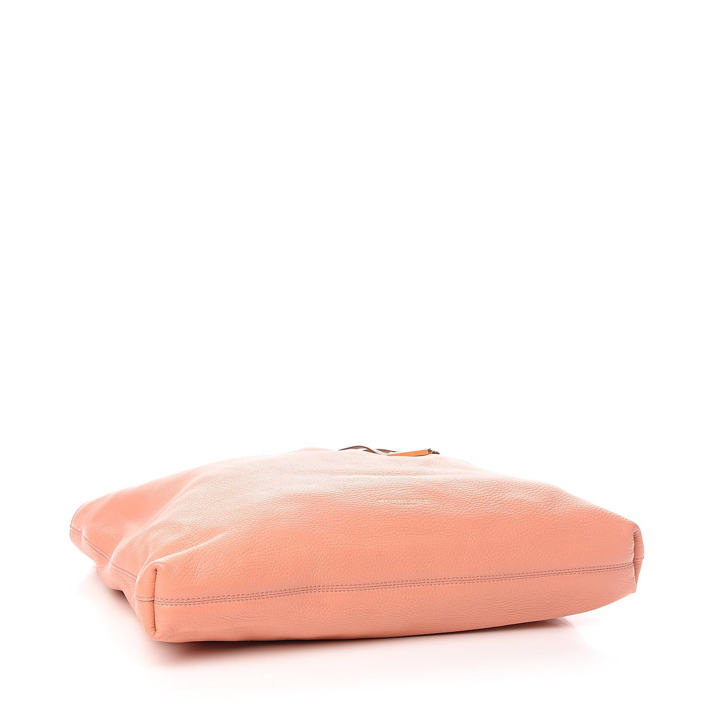 Prorsum Pebbled Calfskin Medium Studley Tote Peach Mid Camel