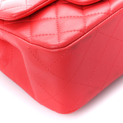 Chanel Lambskin Quilted Mini Square Flap Pink 10 of 12