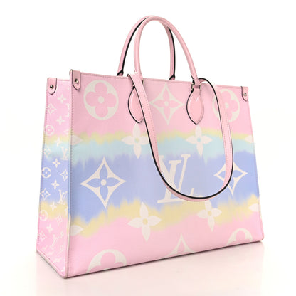Louis Vuitton Monogram Escale Onthego GM Pastel 3 of 11