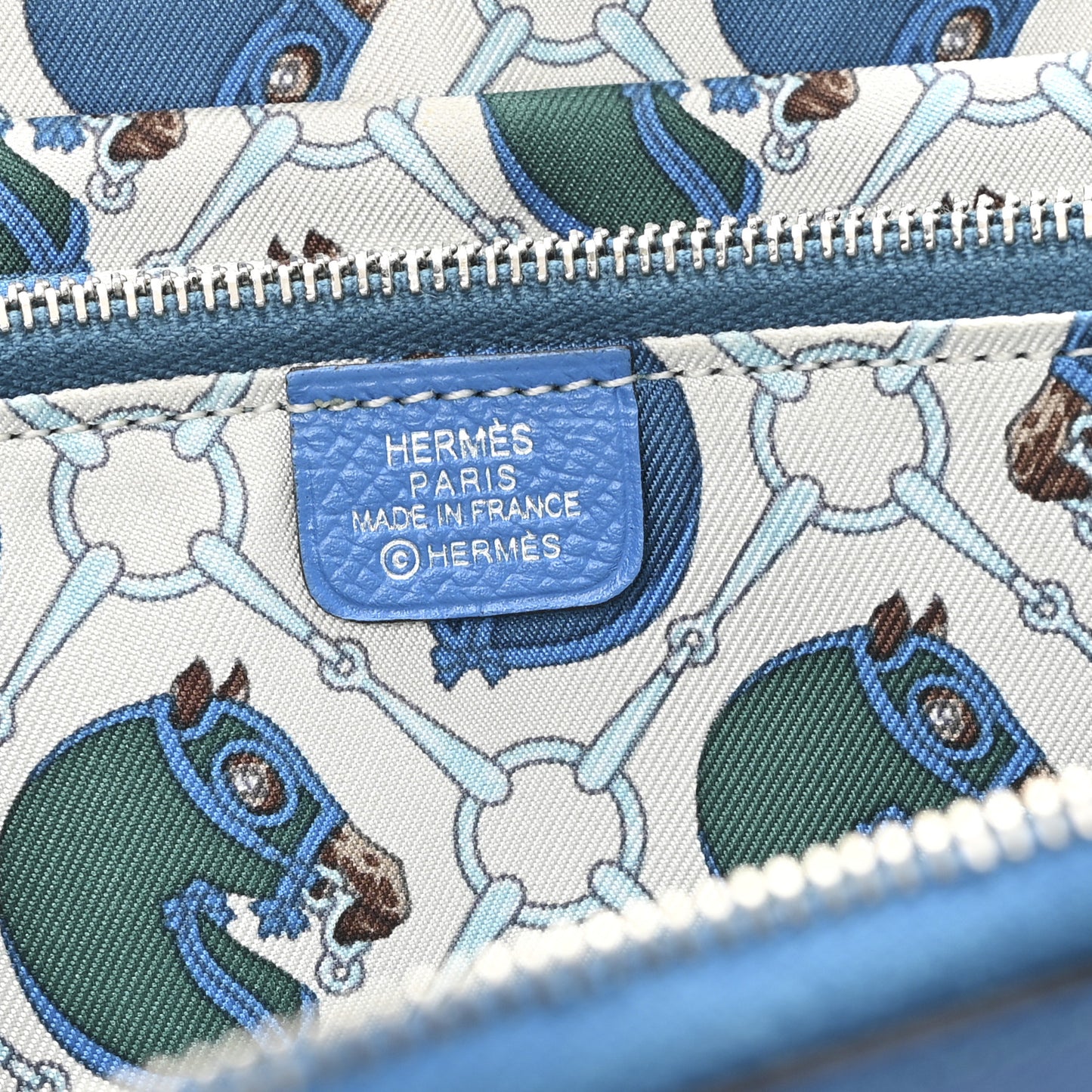 Epsom Silk'In Wallet Blue Izmir