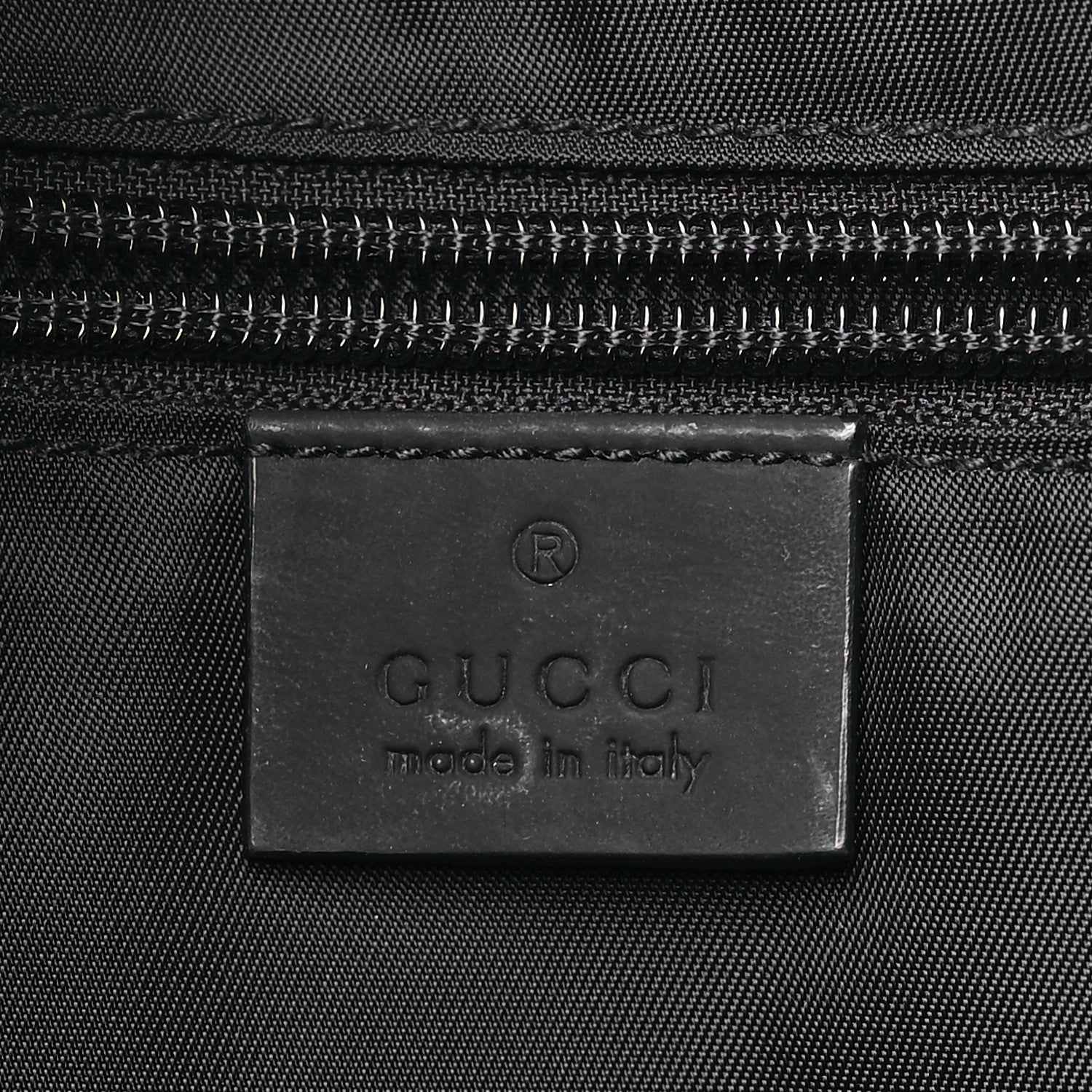Gucci Rubber Guccissima Medium Messenger Bag Black 6 of 11