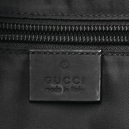 Gucci Rubber Guccissima Medium Messenger Bag Black 6 of 11