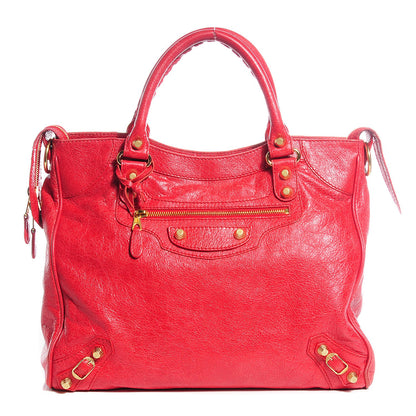 Balenciaga Agneau Giant 12 Gold Hardware Velo Rouge Cardinal 1 of 15