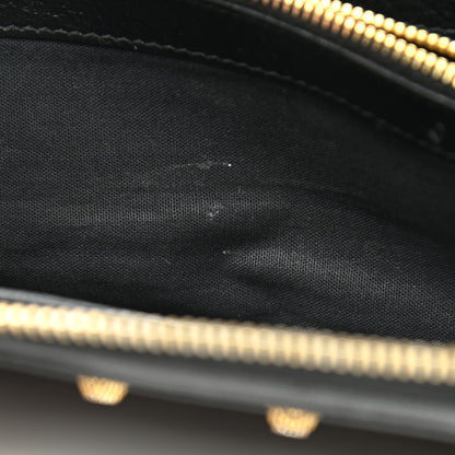Balenciaga Agneau Giant 12 Gold Hardware Continental Zip Around Wallet Black 9 of 12
