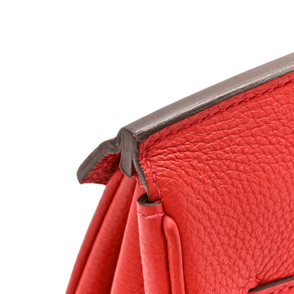 Hermes Togo Birkin 35 Rouge Casaque 16 of 16