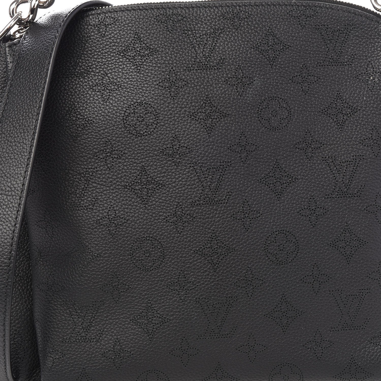 Louis Vuitton Mahina Babylone Chain BB Black 10 of 10