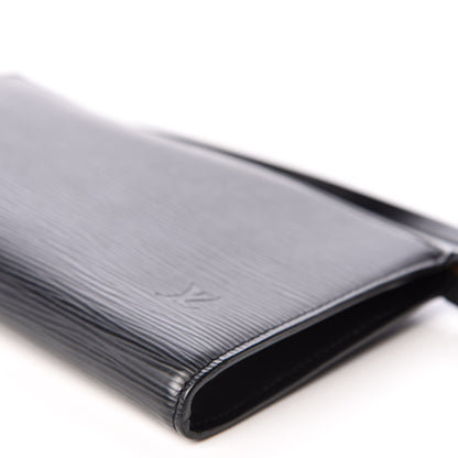 Louis Vuitton Epi Pochette Accessories 24 Black 6 of 8