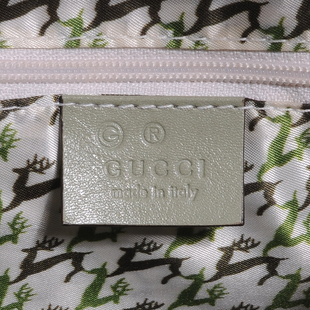 Gucci Guccissima Small Hobo Light Green 6 of 7