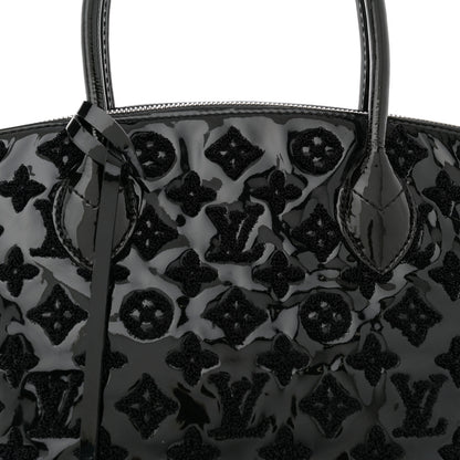 Louis Vuitton Patent Lambskin Fascination Lockit Black 7 of 10