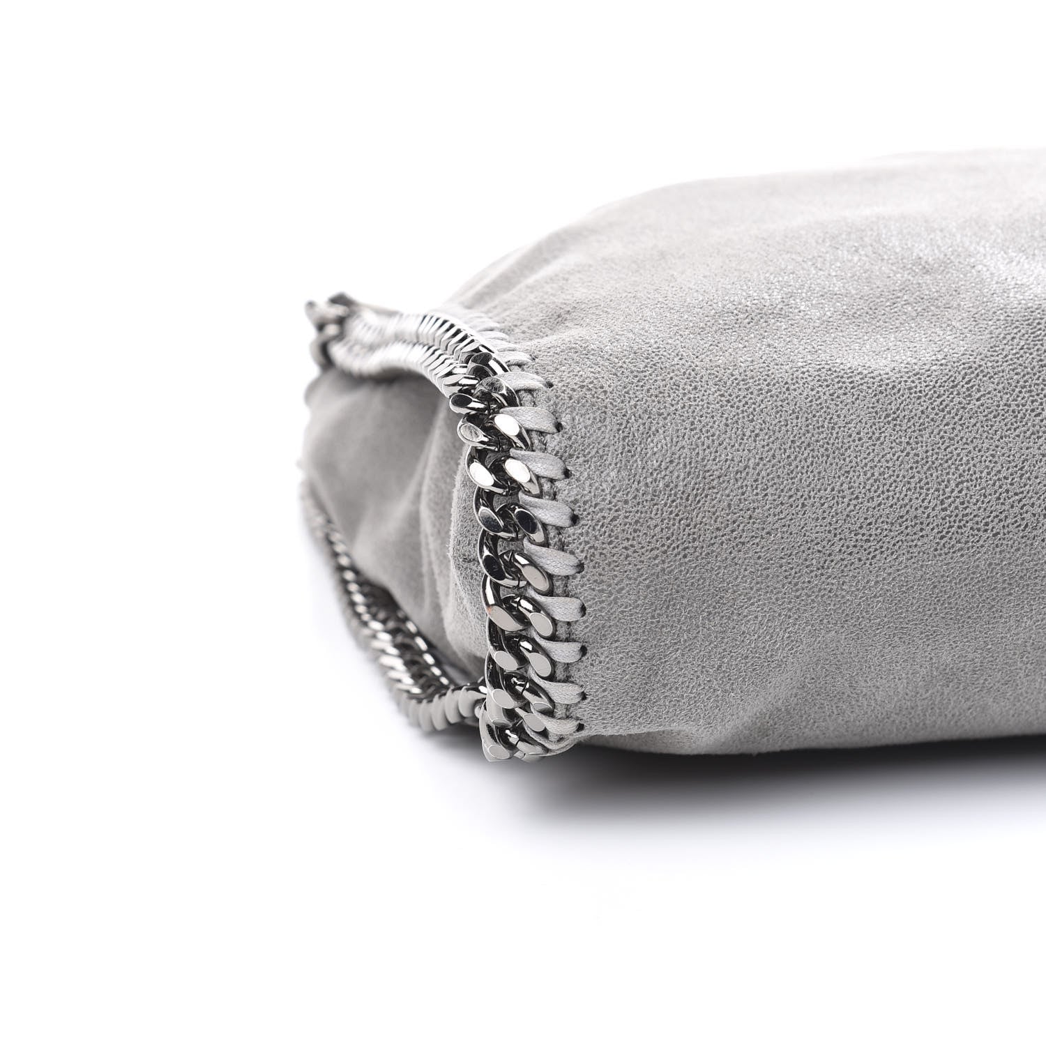 Stella McCartney Shaggy Deer Falabella Fold Over Tote Grey 8 of 10