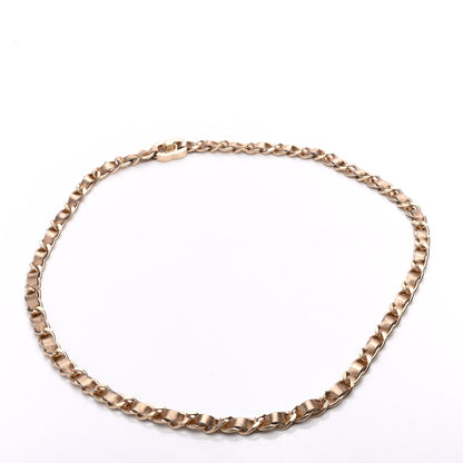 Chanel Metallic Lambskin CC Turnlock Chain Belt Gold 2 of 6