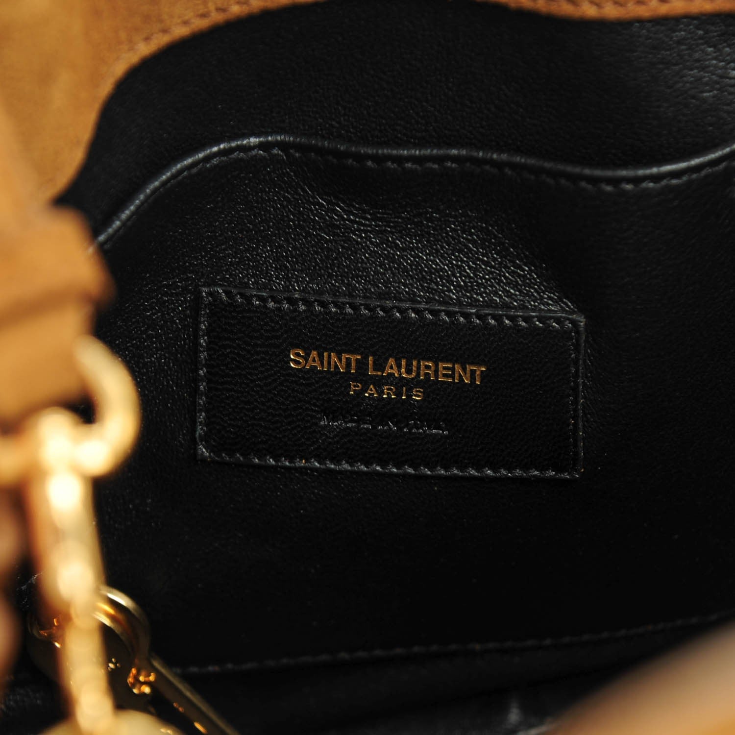 Saint Laurent Suede Fringe Nano Sac De Jour Light Ocre 6 of 6