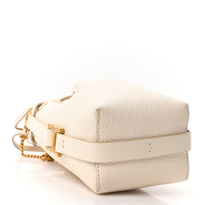 Chloe Grained Calfskin Micro Marcie Bucket Bag Misty Ivory 7 of 19