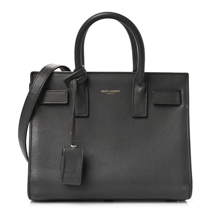Saint Laurent Calfskin Nano Sac De Jour Fog 1 of 16