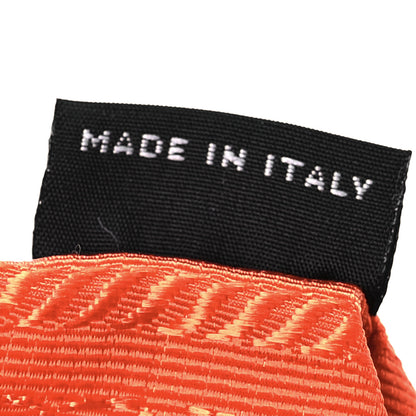 Prada Saffiano Lux Mini Re-Edition Shoulder Bag Arancio 6 of 11
